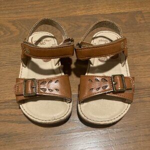 Stride Rite Colette Sandal in Tan - Size Toddler 7M